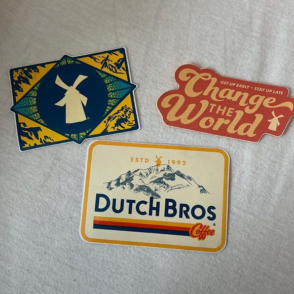 Dutch Bros Other Dutch Bros Stickers Poshmark